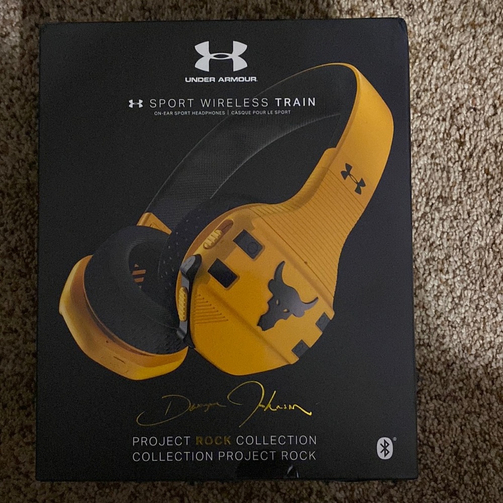 On ear wireless headphones project rock collection